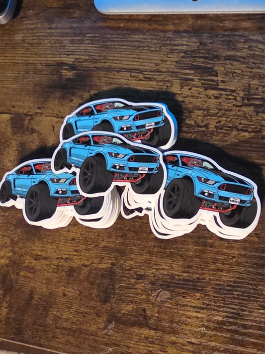 "Monster Storm" Sticker